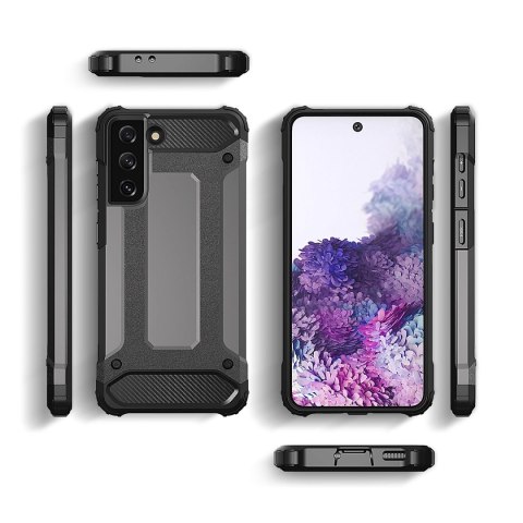 Hybrid Armor etui do Samsung Galaxy S23+ pancerny hybrydowy pokrowiec czarne Hybrid Armor etui do Samsung Galaxy S23+ pancerny hybrydowy pokrowiec czarne