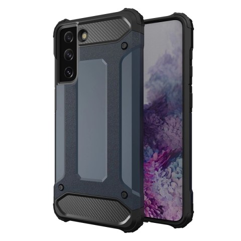 Hybrid Armor etui do Samsung Galaxy S23+ pancerny hybrydowy pokrowiec niebieskie Hybrid Armor etui do Samsung Galaxy S23+ pancerny hybrydowy pokrowiec niebieskie