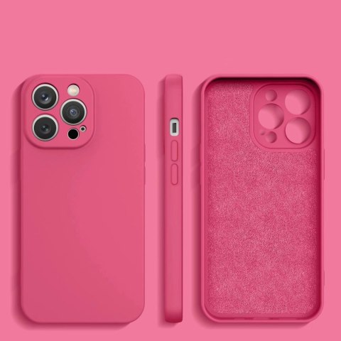 Silicone case etui Samsung Galaxy A14 5G / Galaxy A14 silikonowy pokrowiec różowe Silicone case etui Samsung Galaxy A14 5G / Galaxy A14 silikonowy pokrowiec różowe