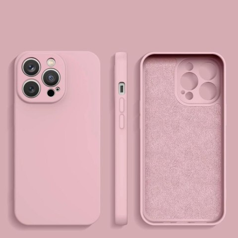 Silicone case etui Samsung Galaxy A14 5G / Galaxy A14 silikonowy pokrowiec różowe Silicone case etui Samsung Galaxy A14 5G / Galaxy A14 silikonowy pokrowiec różowe