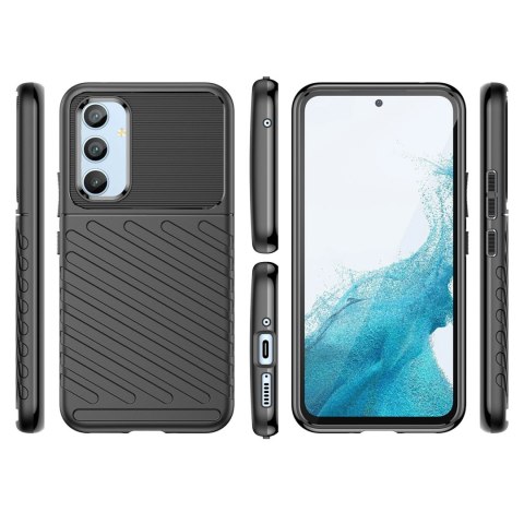 Thunder Case etui do Samsung Galaxy A54 5G silikonowy pancerny pokrowiec niebieskie Thunder Case etui do Samsung Galaxy A54 5G silikonowy pancerny pokrowiec niebieskie
