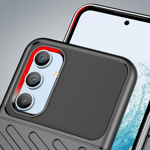 Thunder Case etui do Samsung Galaxy A54 5G silikonowy pancerny pokrowiec niebieskie Thunder Case etui do Samsung Galaxy A54 5G silikonowy pancerny pokrowiec niebieskie