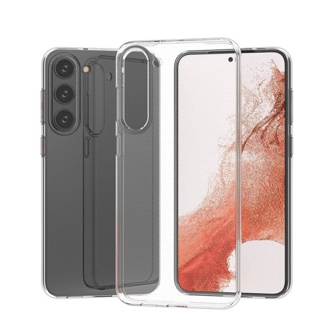Ultra Clear 0.5mm etui Samsung Galaxy S23+ cienki pokrowiec przezroczyste Ultra Clear 0.5mm etui Samsung Galaxy S23+ cienki pokrowiec przezroczyste