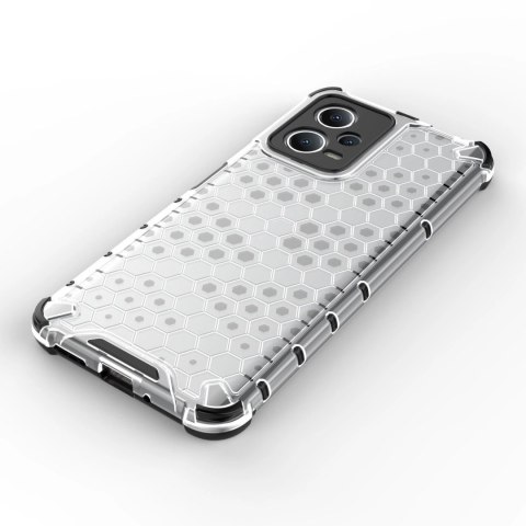 Honeycomb etui do Xiaomi Redmi Note 12 5G / Poco X5 5G pancerny hybrydowy pokrowiec czarne Honeycomb etui do Xiaomi Redmi Note 12 5G / Poco X5 5G pancerny hybrydowy pokrowiec czarne