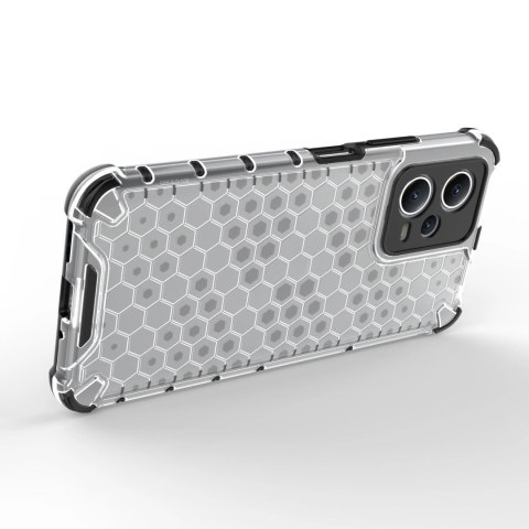 Honeycomb etui do Xiaomi Redmi Note 12 5G / Poco X5 5G pancerny hybrydowy pokrowiec czarne Honeycomb etui do Xiaomi Redmi Note 12 5G / Poco X5 5G pancerny hybrydowy pokrowiec czarne