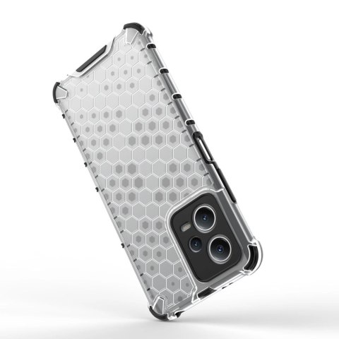Honeycomb etui do Xiaomi Redmi Note 12 5G / Poco X5 5G pancerny hybrydowy pokrowiec czarne Honeycomb etui do Xiaomi Redmi Note 12 5G / Poco X5 5G pancerny hybrydowy pokrowiec czarne