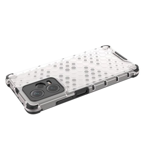 Honeycomb etui do Xiaomi Redmi Note 12 Pro+ pancerny hybrydowy pokrowiec niebieskie Honeycomb etui do Xiaomi Redmi Note 12 Pro+ pancerny hybrydowy pokrowiec niebieskie