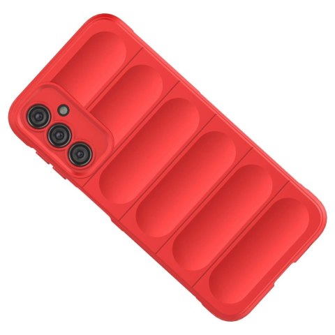 Magic Shield Case etui do Samsung Galaxy A24 4G elastyczny pancerny pokrowiec czerwone Magic Shield Case etui do Samsung Galaxy A24 4G elastyczny pancerny pokrowiec czerwone