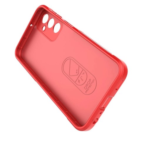 Magic Shield Case etui do Samsung Galaxy A24 4G elastyczny pancerny pokrowiec czerwone Magic Shield Case etui do Samsung Galaxy A24 4G elastyczny pancerny pokrowiec czerwone
