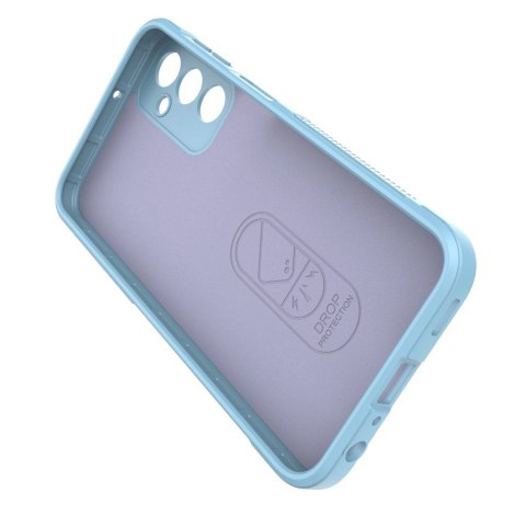 Magic Shield Case etui do Samsung Galaxy A24 4G elastyczny pancerny pokrowiec jasnoniebieskie Magic Shield Case etui do Samsung Galaxy A24 4G elastyczny pancerny pokrowiec jasnoniebieskie
