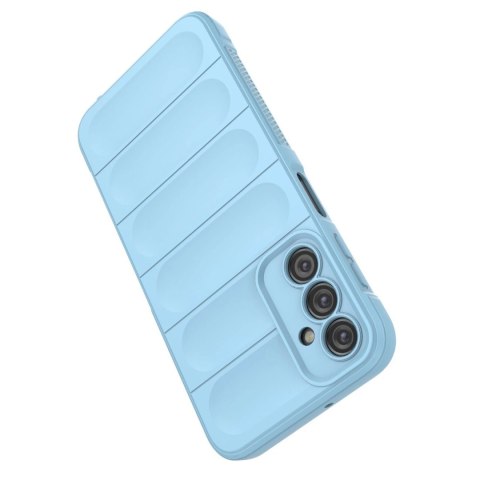 Magic Shield Case etui do Samsung Galaxy A24 4G elastyczny pancerny pokrowiec jasnoniebieskie Magic Shield Case etui do Samsung Galaxy A24 4G elastyczny pancerny pokrowiec jasnoniebieskie