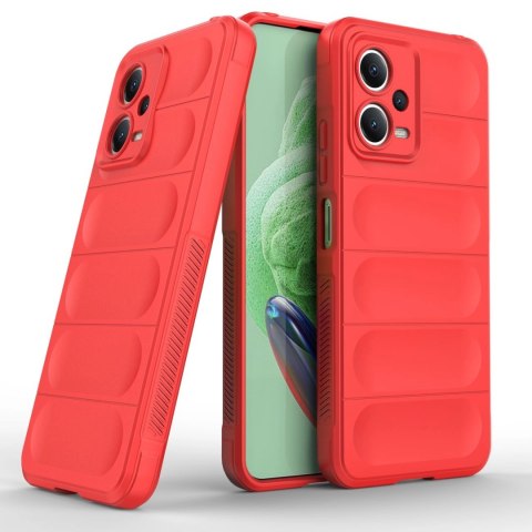 Magic Shield Case etui do Xiaomi Redmi Note 12 5G / Poco X5 5G elastyczny pancerny pokrowiec czerwone Magic Shield Case etui do Xiaomi Redmi Note 12 5G / Poco X5 5G elastyczny pancerny pokrowiec czerwone