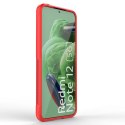 Magic Shield Case etui do Xiaomi Redmi Note 12 5G / Poco X5 5G elastyczny pancerny pokrowiec czerwone