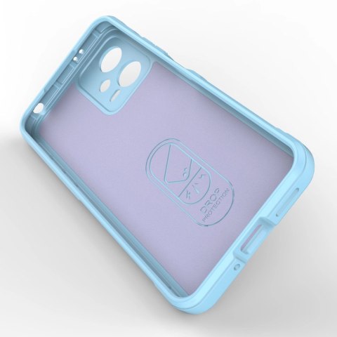 Magic Shield Case etui do Xiaomi Redmi Note 12 5G / Poco X5 5G elastyczny pancerny pokrowiec jasnoniebieskie Magic Shield Case etui do Xiaomi Redmi Note 12 5G / Poco X5 5G elastyczny pancerny pokrowiec jasnoniebieskie