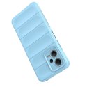 Magic Shield Case etui do Xiaomi Redmi Note 12 5G / Poco X5 5G elastyczny pancerny pokrowiec jasnoniebieskie