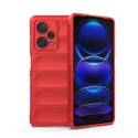 Magic Shield Case etui do Xiaomi Redmi Note 12 Pro+ elastyczny pancerny pokrowiec czerwone Magic Shield Case etui do Xiaomi Redmi Note 12 Pro+ elastyczny pancerny pokrowiec czerwone