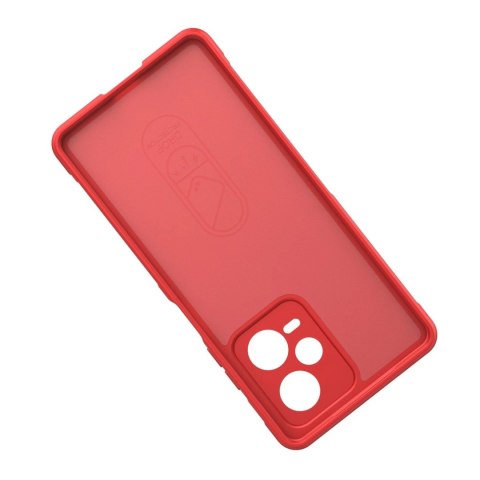 Magic Shield Case etui do Xiaomi Redmi Note 12 Pro+ elastyczny pancerny pokrowiec czerwone Magic Shield Case etui do Xiaomi Redmi Note 12 Pro+ elastyczny pancerny pokrowiec czerwone