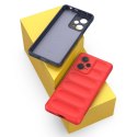 Magic Shield Case etui do Xiaomi Redmi Note 12 Pro+ elastyczny pancerny pokrowiec czerwone Magic Shield Case etui do Xiaomi Redmi Note 12 Pro+ elastyczny pancerny pokrowiec czerwone