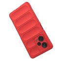 Magic Shield Case etui do Xiaomi Redmi Note 12 Pro+ elastyczny pancerny pokrowiec czerwone Magic Shield Case etui do Xiaomi Redmi Note 12 Pro+ elastyczny pancerny pokrowiec czerwone