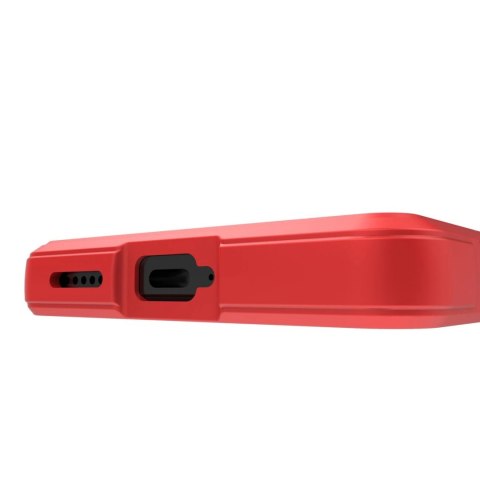 Magic Shield Case etui do Xiaomi Redmi Note 12 Pro+ elastyczny pancerny pokrowiec czerwone Magic Shield Case etui do Xiaomi Redmi Note 12 Pro+ elastyczny pancerny pokrowiec czerwone