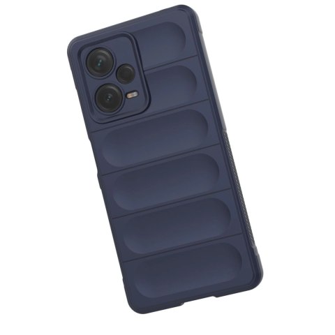 Magic Shield Case etui do Xiaomi Redmi Note 12 Pro+ elastyczny pancerny pokrowiec niebieskie Magic Shield Case etui do Xiaomi Redmi Note 12 Pro+ elastyczny pancerny pokrowiec niebieskie