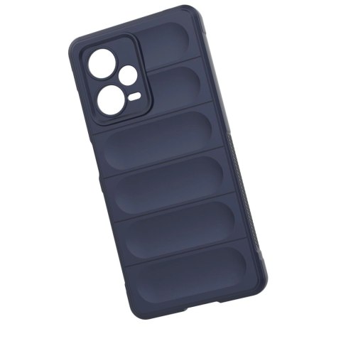 Magic Shield Case etui do Xiaomi Redmi Note 12 Pro+ elastyczny pancerny pokrowiec niebieskie Magic Shield Case etui do Xiaomi Redmi Note 12 Pro+ elastyczny pancerny pokrowiec niebieskie