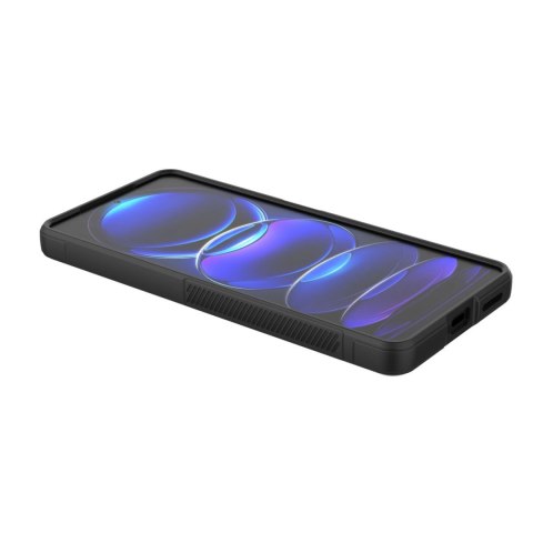 Magic Shield Case etui do Xiaomi Redmi Note 12 Pro+ elastyczny pancerny pokrowiec niebieskie Magic Shield Case etui do Xiaomi Redmi Note 12 Pro+ elastyczny pancerny pokrowiec niebieskie
