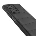 Magic Shield Case etui do Xiaomi Redmi Note 12 Pro+ elastyczny pancerny pokrowiec niebieskie