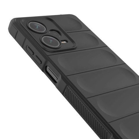 Magic Shield Case etui do Xiaomi Redmi Note 12 Pro+ elastyczny pancerny pokrowiec niebieskie Magic Shield Case etui do Xiaomi Redmi Note 12 Pro+ elastyczny pancerny pokrowiec niebieskie