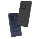 Magic Shield Case etui do Xiaomi Redmi Note 12 Pro+ elastyczny pancerny pokrowiec niebieskie