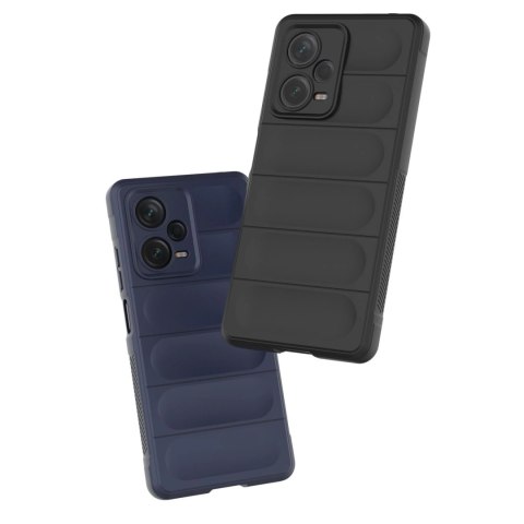 Magic Shield Case etui do Xiaomi Redmi Note 12 Pro+ elastyczny pancerny pokrowiec niebieskie Magic Shield Case etui do Xiaomi Redmi Note 12 Pro+ elastyczny pancerny pokrowiec niebieskie
