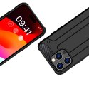 Pancerne etui do iPhone 15 Pro Hybrid Armor - czarne Pancerne etui do iPhone 15 Pro Hybrid Armor - czarne