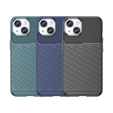 Pancerne etui iPhone 15 Plus Thunder Case - czarne Pancerne etui iPhone 15 Plus Thunder Case - czarne