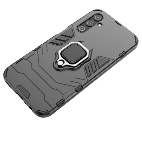 Ring Armor etui do Samsung Galaxy A24 4G pancerny pokrowiec uchwyt magnetyczny ring czarne Ring Armor etui do Samsung Galaxy A24 4G pancerny pokrowiec uchwyt magnetyczny ring czarne