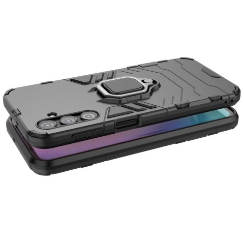 Ring Armor etui do Samsung Galaxy A24 4G pancerny pokrowiec uchwyt magnetyczny ring czarne Ring Armor etui do Samsung Galaxy A24 4G pancerny pokrowiec uchwyt magnetyczny ring czarne