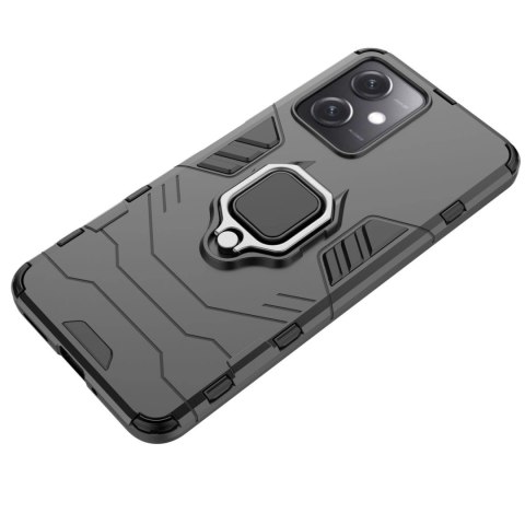 Ring Armor etui do Xiaomi Redmi Note 12 5G / Poco X5 5G pancerny pokrowiec uchwyt magnetyczny ring czarne Ring Armor etui do Xiaomi Redmi Note 12 5G / Poco X5 5G pancerny pokrowiec uchwyt magnetyczny ring czarne