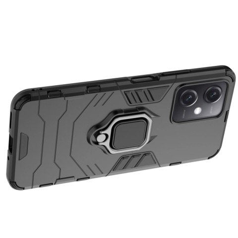 Ring Armor etui do Xiaomi Redmi Note 12 5G / Poco X5 5G pancerny pokrowiec uchwyt magnetyczny ring czarne Ring Armor etui do Xiaomi Redmi Note 12 5G / Poco X5 5G pancerny pokrowiec uchwyt magnetyczny ring czarne