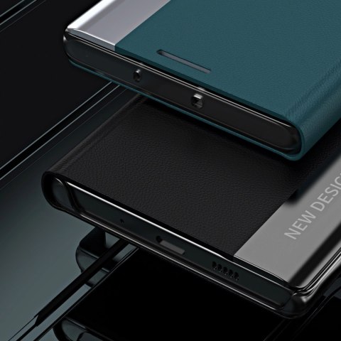 Sleep Case Pro etui do Xiaomi Redmi 11A / Poco C55 / Redmi 12C z klapką podstawka czarne Sleep Case Pro etui do Xiaomi Redmi 11A / Poco C55 / Redmi 12C z klapką podstawka czarne