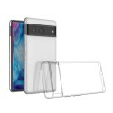 Ultra Clear 0.5mm etui do Google Pixel 7a cienki pokrowiec przezroczyste