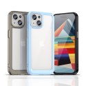 Wzmocnione etui z elastyczną ramką do iPhone 15 Plus Outer Space - czerwone Wzmocnione etui z elastyczną ramką do iPhone 15 Plus Outer Space - czerwone