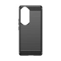 Etui Carbon Case do Honor 90 Pro - czarne Etui Carbon Case do Honor 90 Pro - czarne