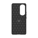 Etui Carbon Case do Honor 90 Pro - czarne Etui Carbon Case do Honor 90 Pro - czarne