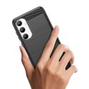 Etui Carbon Case do Samsung Galaxy A35 - czarne Etui Carbon Case do Samsung Galaxy A35 - czarne