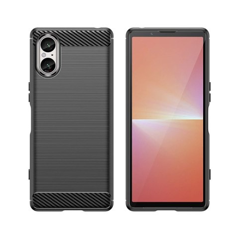 Etui Carbon Case do Sony Xperia 5 V - czarne Etui Carbon Case do Sony Xperia 5 V - czarne