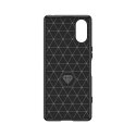 Etui Carbon Case do Sony Xperia 5 V - czarne Etui Carbon Case do Sony Xperia 5 V - czarne