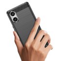 Etui Carbon Case do Sony Xperia 5 V - czarne Etui Carbon Case do Sony Xperia 5 V - czarne