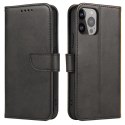 Etui Magnet Case do Samsung S24 Plus z klapką i portfelem - czarne Etui Magnet Case do Samsung S24 Plus z klapką i portfelem - czarne