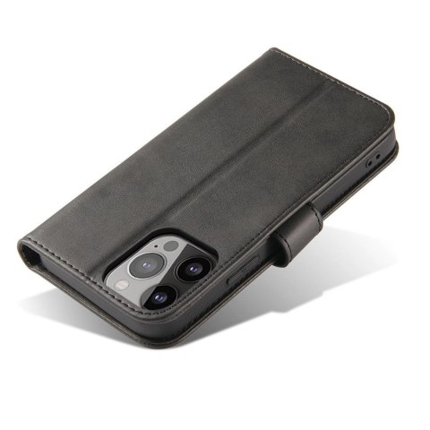 Etui Magnet Case do Samsung S24 Plus z klapką i portfelem - czarne Etui Magnet Case do Samsung S24 Plus z klapką i portfelem - czarne