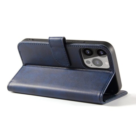 Etui Magnet Case do Samsung S24 Plus z klapką i portfelem - niebieskie Etui Magnet Case do Samsung S24 Plus z klapką i portfelem - niebieskie