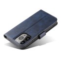 Etui Magnet Case do Samsung S24 Plus z klapką i portfelem - niebieskie Etui Magnet Case do Samsung S24 Plus z klapką i portfelem - niebieskie
